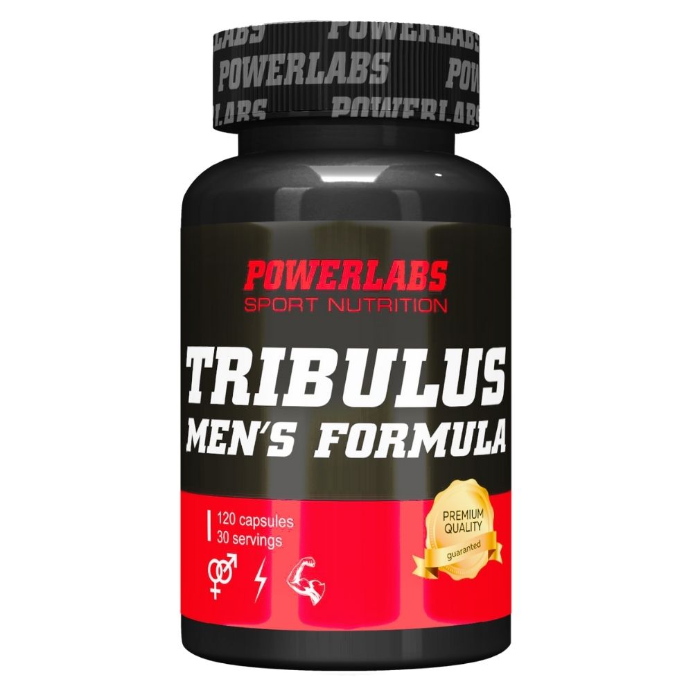 Повышение тестостерона PowerLabs Tribulus 500 mg 120 caps