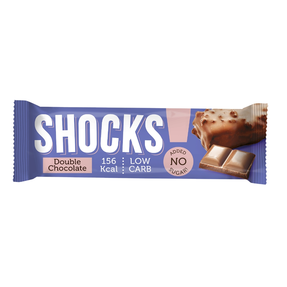 Батончик SHOCKS 35 g Шоколад в шоколаде