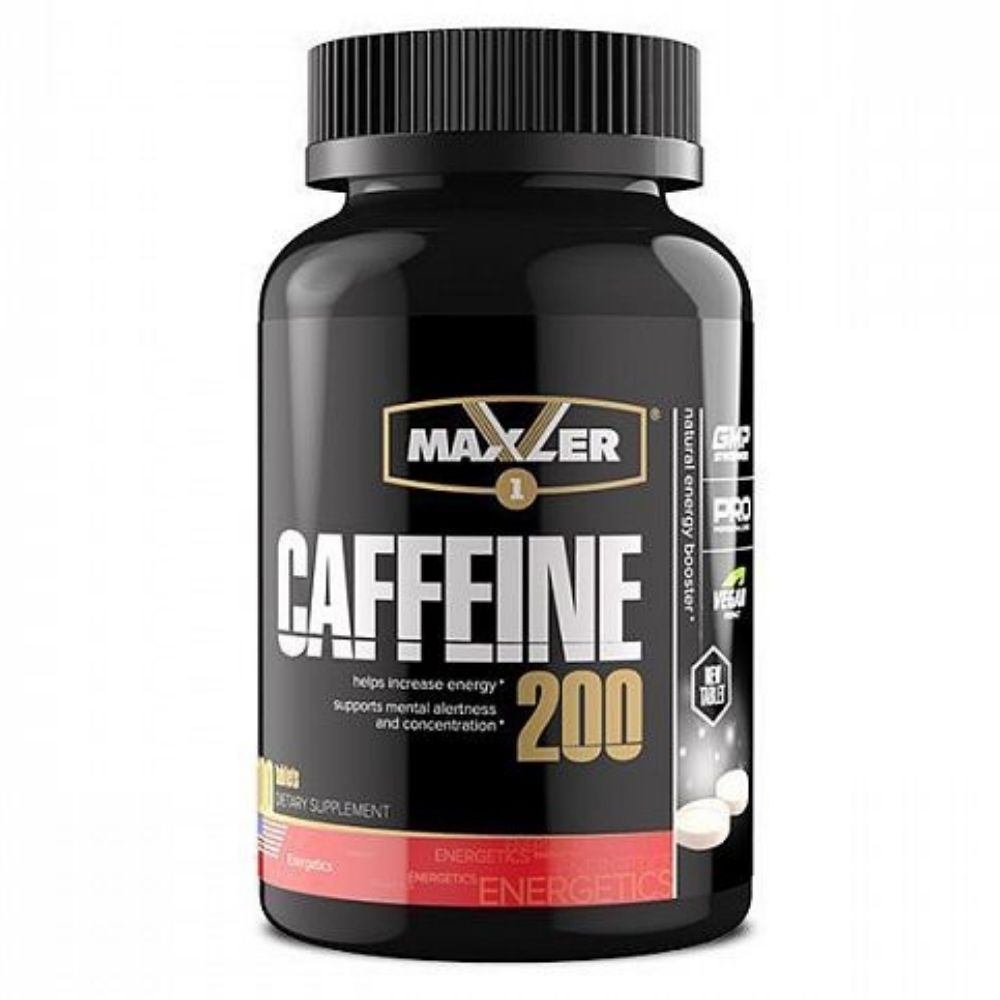 Энергетик Maxler Caffeine 200 mg 100 tabs