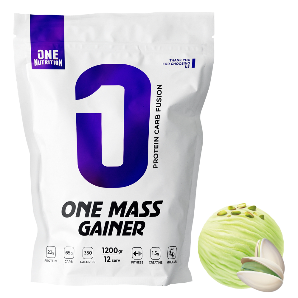 Гейнер ONE NUTRITION One Mass Gainer 1200 g Фисташка