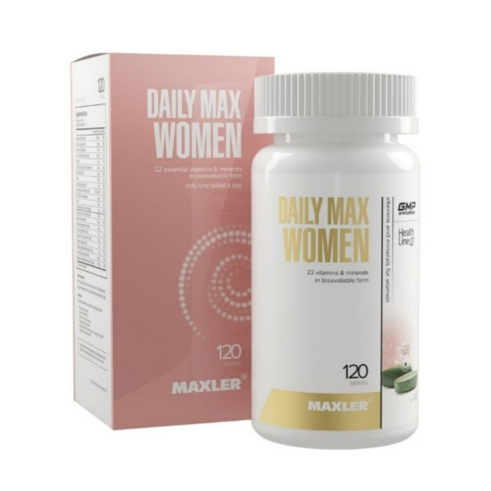 Витамины Maxler Daily Max Women Витамины для женщин 120 tabs
