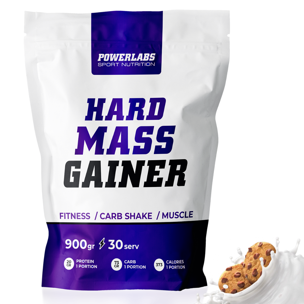 Гейнер PowerLabs Hard Mass Gainer 1000 g Печенье крем (пакет)