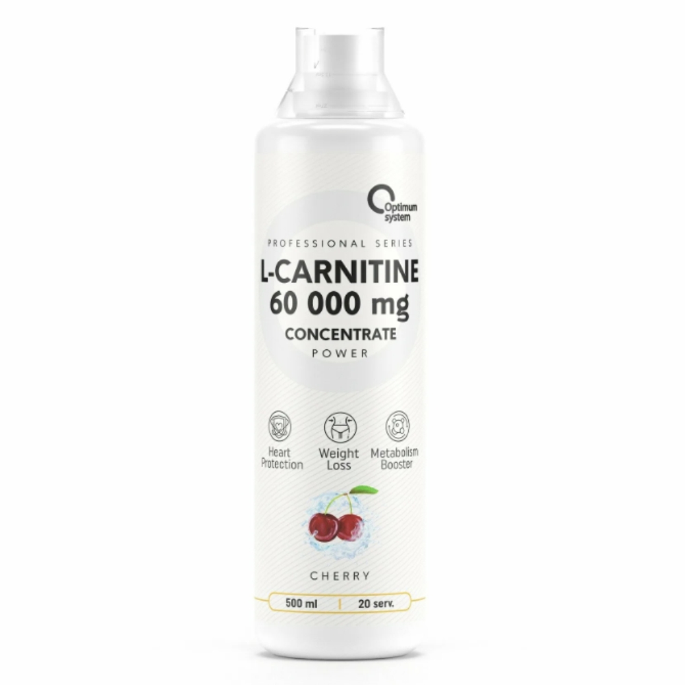 L-карнитин Optimum System L-Carnitine Вишня 60000 mg 500ml