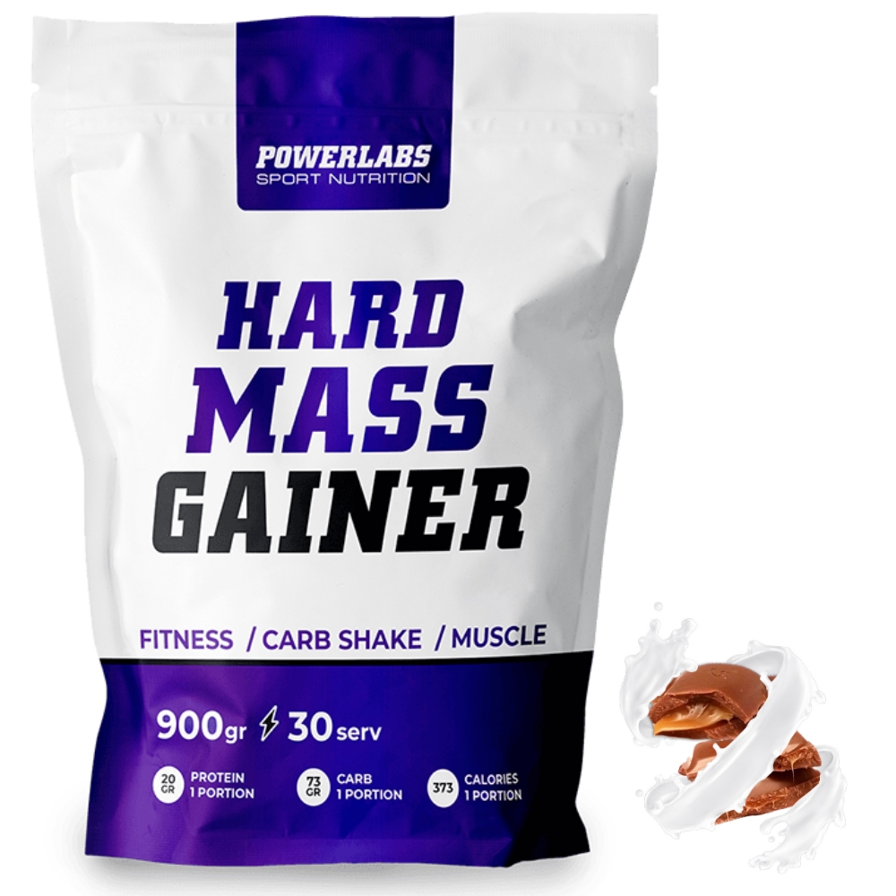 Гейнер PowerLabs Hard Mass Gainer 1000 g Ирландский крем (пакет)