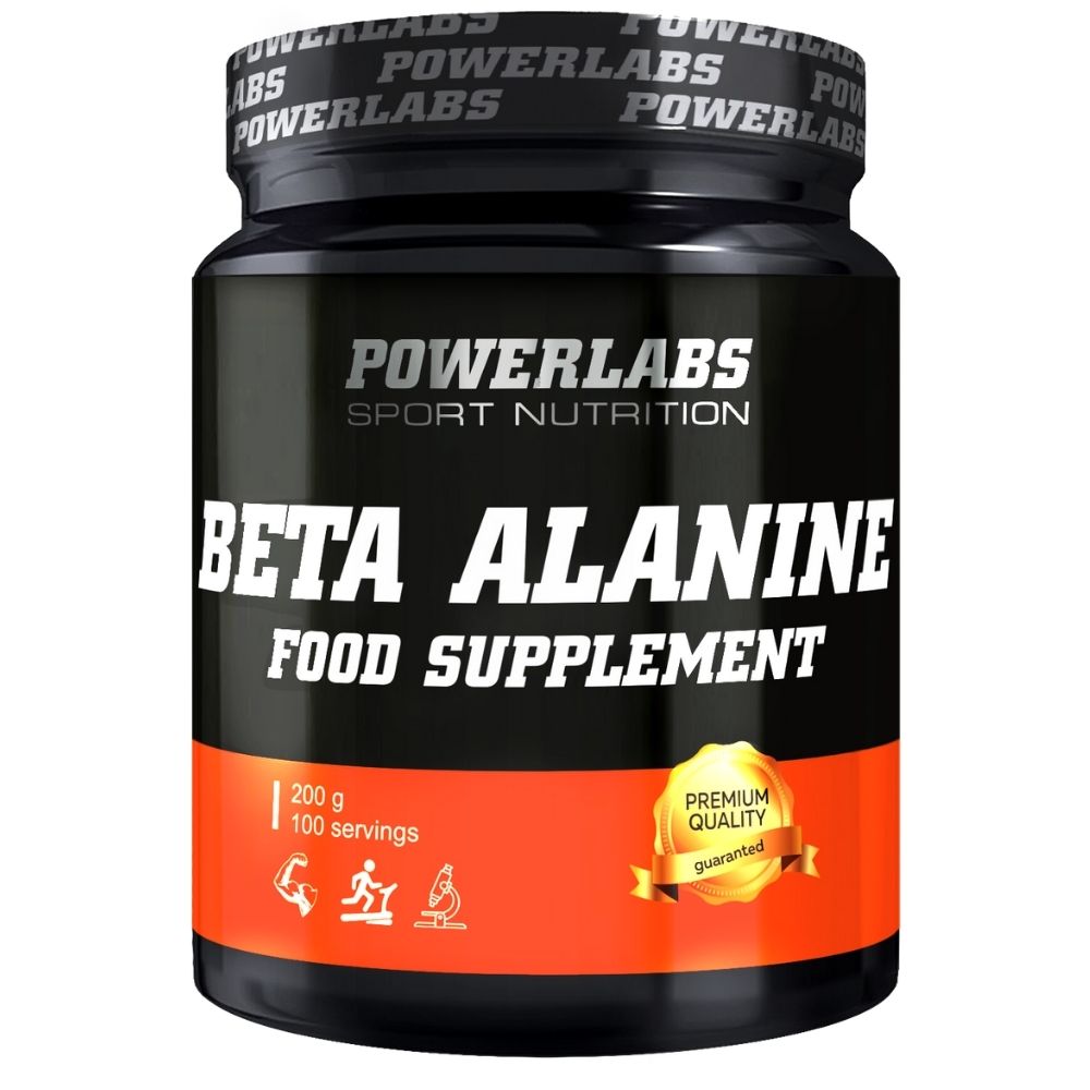 Аминокислотный комплекс PowerLabs Beta Alanine (Бета-аланин) 200 гр