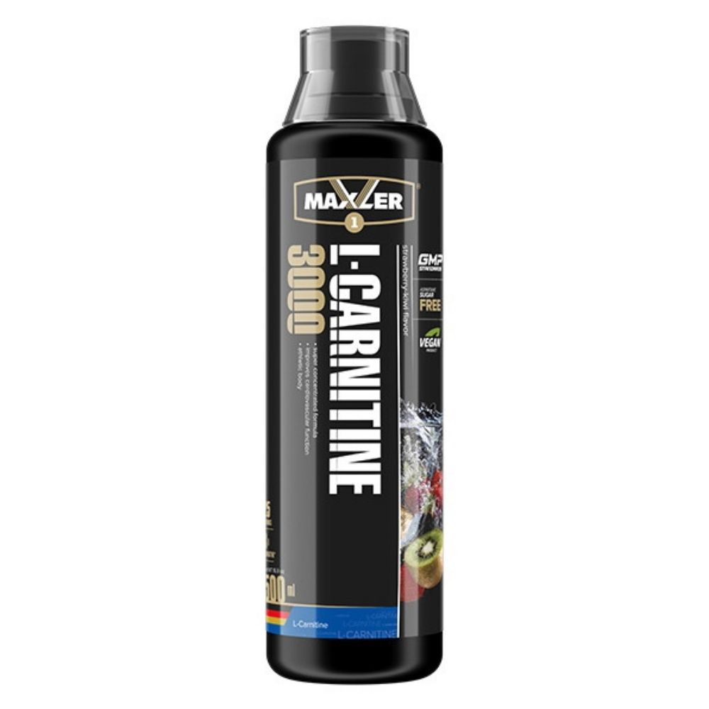 L-карнитин Maxler L-Carnitine 3000 mg 500 ml Клубника киви