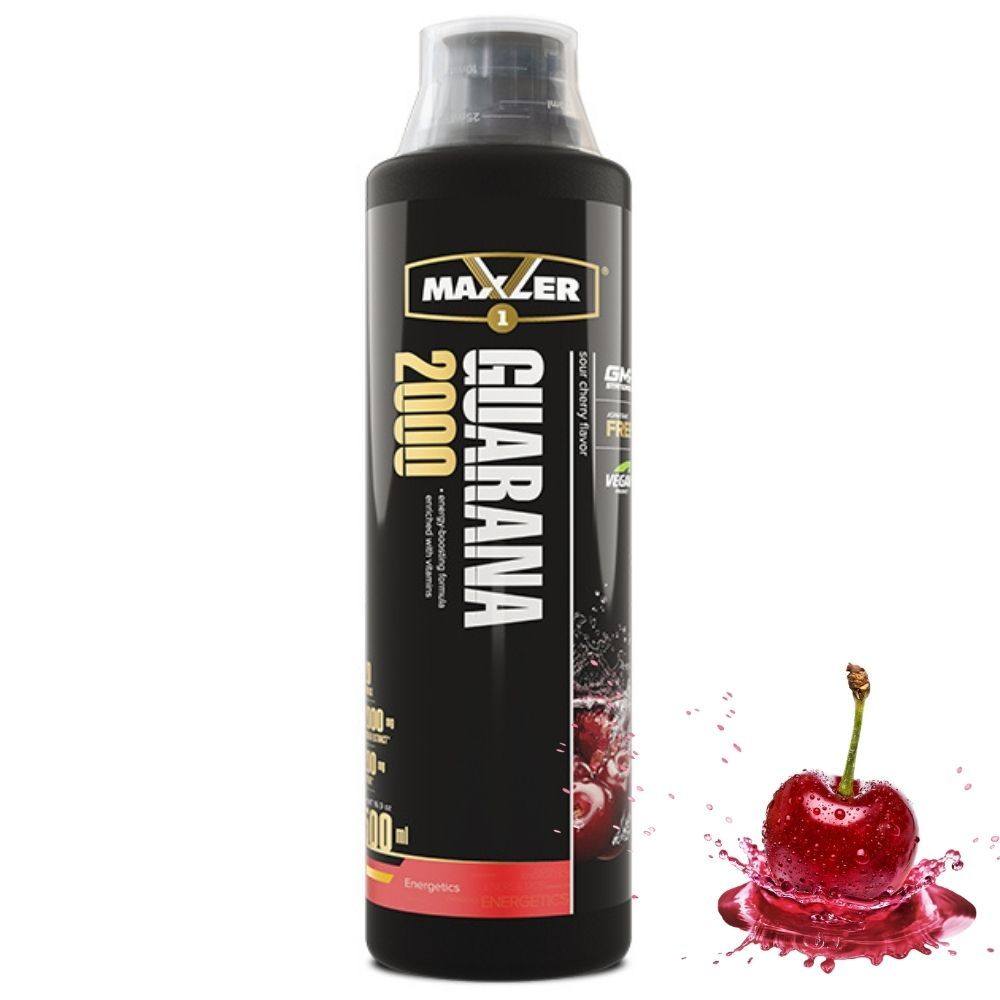 Энергетик Maxler Guarana 2000 500 ml Малина